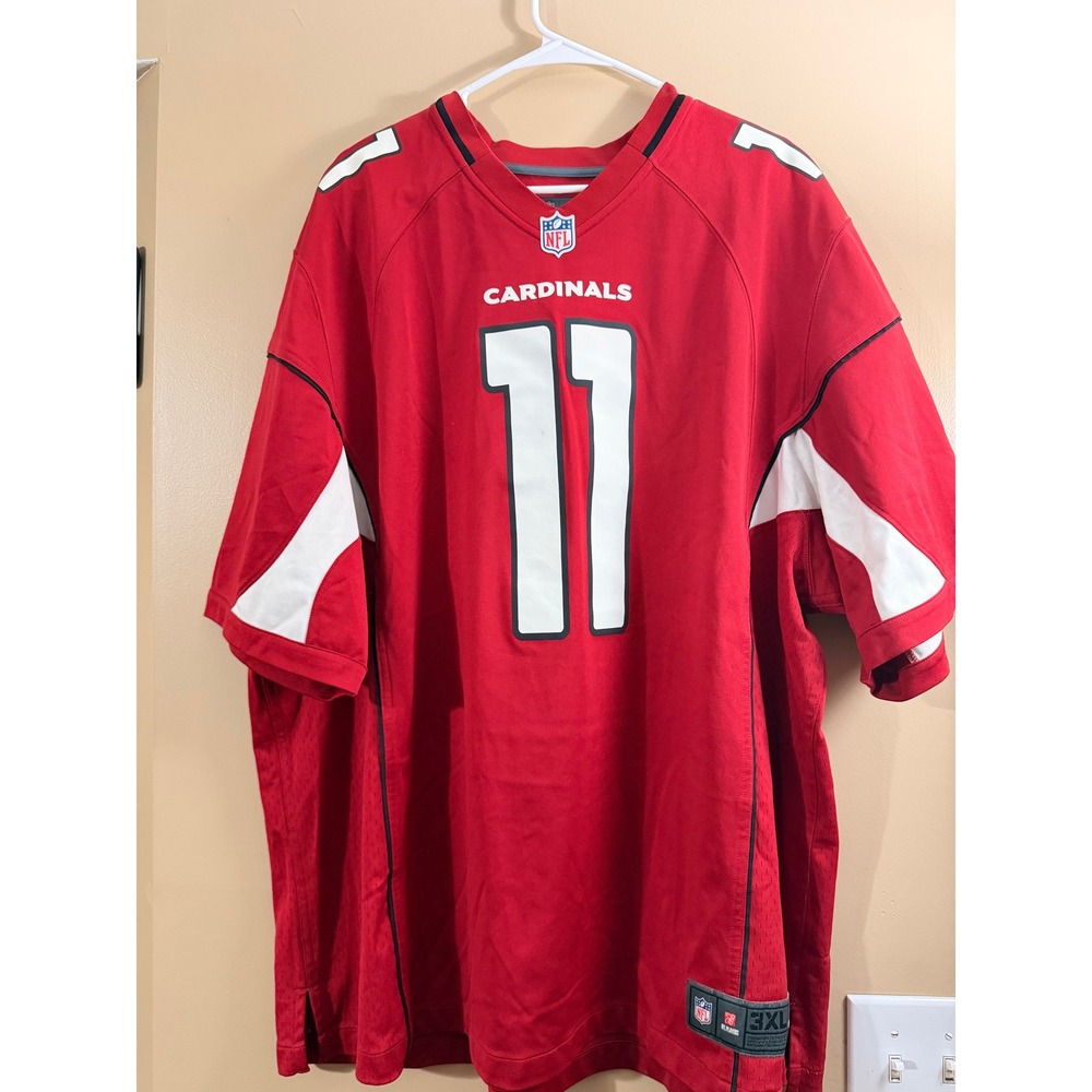 Nike Cardinals Larry Fitzgerald 11 Jersey 3XL Red On Field NFL Game Mens